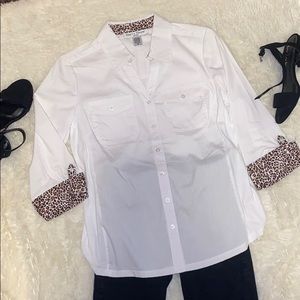 White button up shirt
